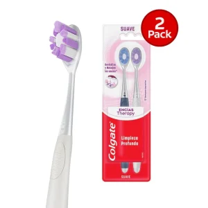 Cepillo Dental Colgate Encías Therapy 2 Pack