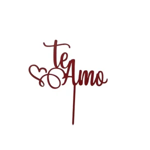 Topper pintado San Valentín