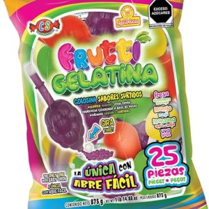 Frutti Gelatina - Las Delicias - 25 Piezas