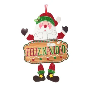 Adorno Colgante Feliz Navidad