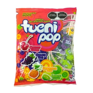 Tueni Pop Paleta Frutales - Canel's - 42 Pzas