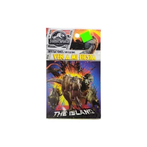 Jurassic World Invitaciones 6 Pzas