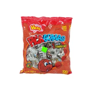 Pica Gomas tamarindo - Vero - 100 piezas