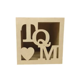 Caja calada 20 x 20 San Valentín