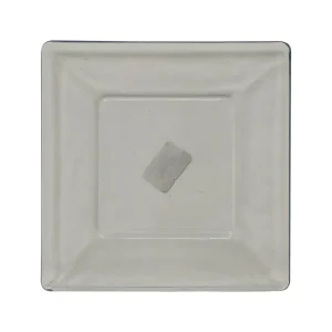 Plato #523 cuadrado para pastel