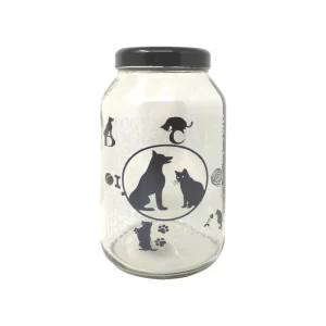 Pote de vidrio mascotas Cisper 3.2 L