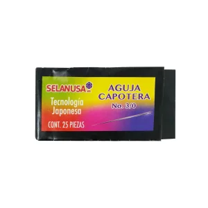 Aguja Capotera N°3/0 - Selanusa - 25 piezas