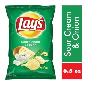 Lays Potato Chip Sour C&O 6.5Oz