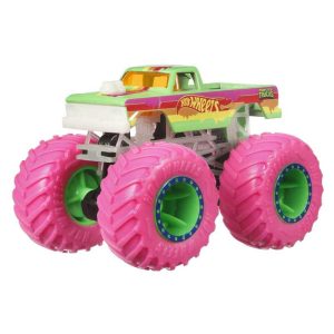 Hot Wheels Monster Trucks Vehículo De Juguete Glow 1:64