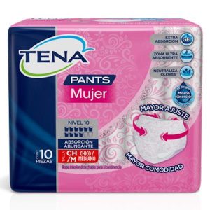 Tena Pants Mujer Diseno Flores M 10