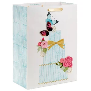 Hallmark Bolsa De Regalo Pastel De Mariposa 20"