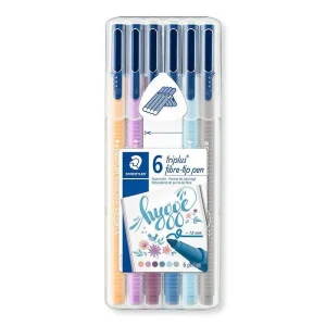 Staedtler Fibretip Pen Tri. Hygge 6Pcs