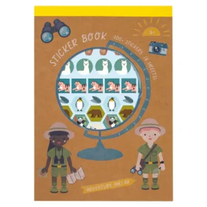 Libro De Stickers Adventure Ahed +700 Stickers