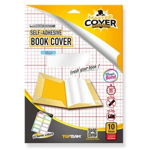 Top Team Pvc Matt Adhesive Book Cover Clear