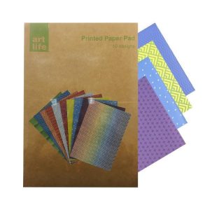 John Shen Art Life Cover L-Shaped Card 300G Double Sided Wh