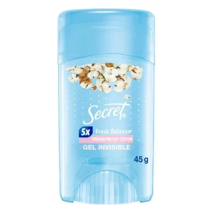 Gel Invisible Antitranspirante Secret Powder Protect Cotton 45 g