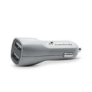 Traveloctiy Adaptador Para auto con 2 Salidas Usb