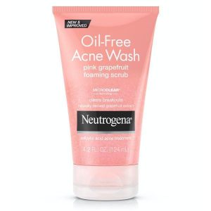 Neutrogena Oil-Free Acne Wash Foaming Scrub Pink Grapefruit