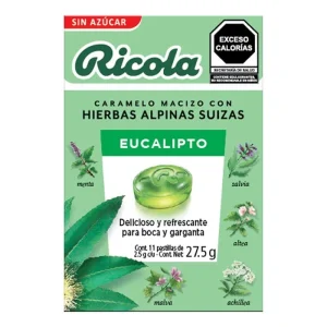 Ricola Eucalipto Sin Azucar C 20