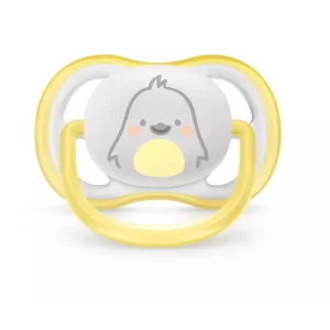 Avent 1 Chupete Ultra Air 0-6M / White Penguin