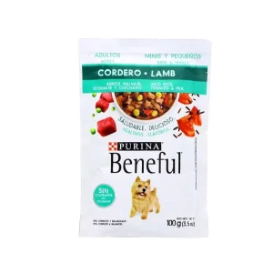 Purina Beneful Cachorro Comida Húmeda - Cordero 100 Gr