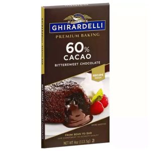 Ghiraldelli 60% Cacao Bittersweet Choc 4Oz